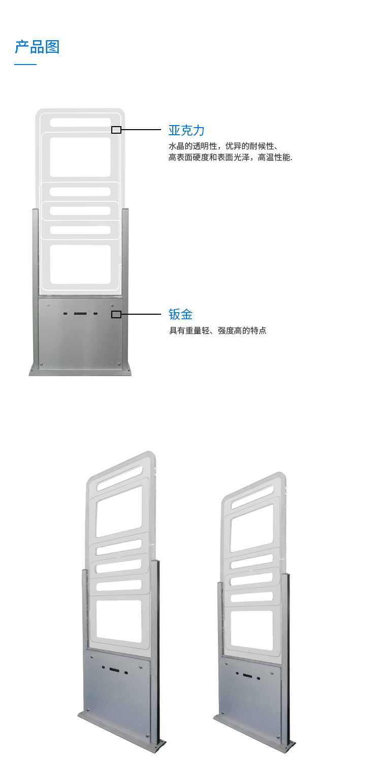 RFID安全門,安全門LSG410,RFID圖書安全門,RFID安全門禁